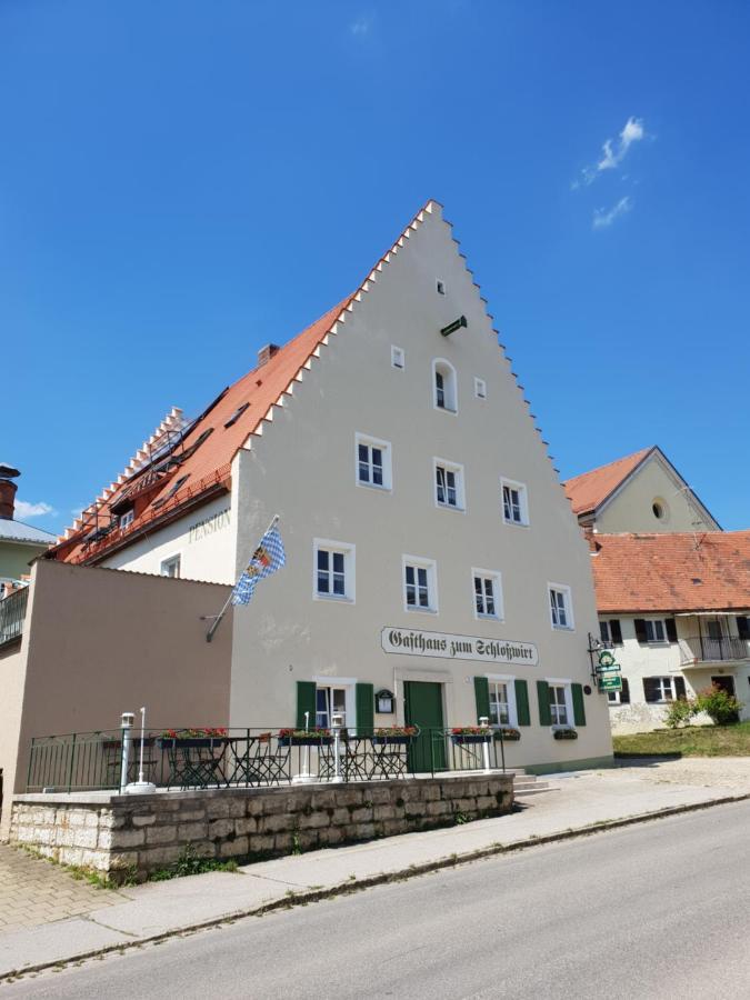 Gasthaus Zum Schlosswirt Dietfurt Eksteriør billede